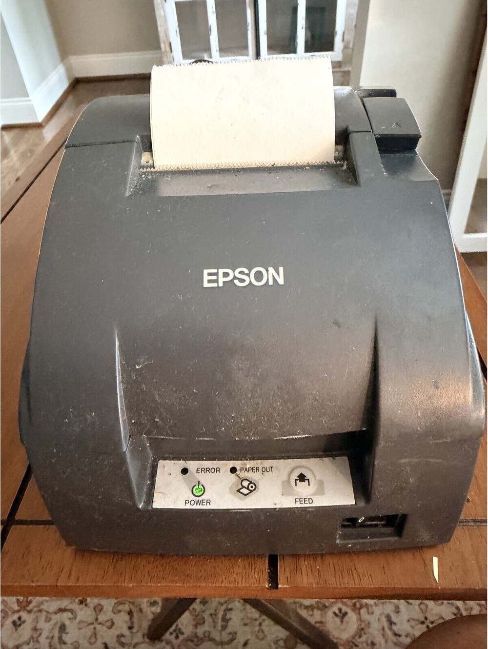 Epson TM-U220B M188B POS Receipt Printer USB Interface Red/Black Ribbon Tested